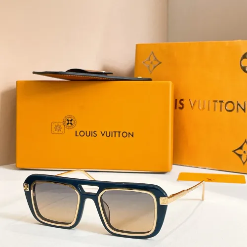 Wholesale Louis Vuitton AAA Quality Sunglasses #1415196 $68.00 USD, Wholesale Quality Replica Louis Vuitton AAA Quality Sunglasses