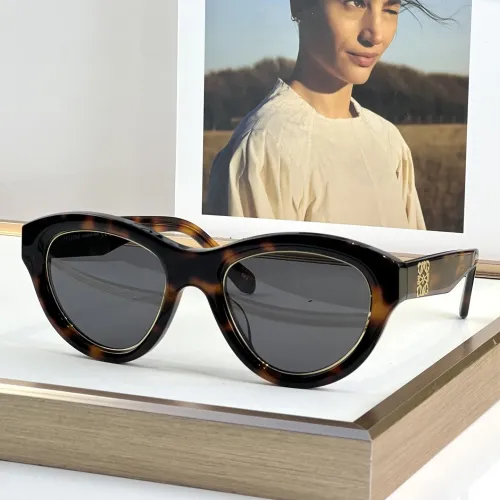 Wholesale LOEWE AAA Quality Sunglasses #1415227 $60.00 USD, Wholesale Quality Replica LOEWE AAA Quality Sunglasses
