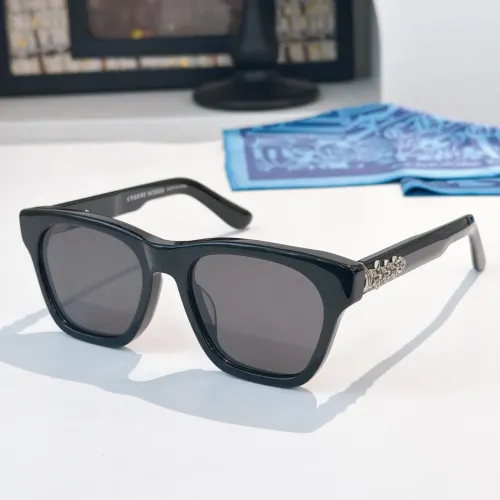 Wholesale Chrome Hearts AAA Quality Sunglasses #1415293 $82.00 USD, Wholesale Quality Replica Chrome Hearts AAA Quality Sunglasses