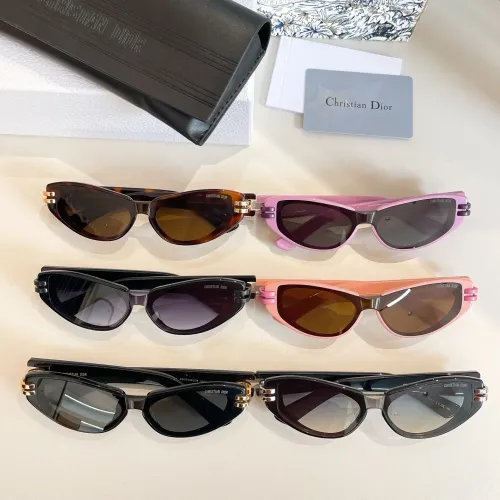 Replica Christian Dior AAA Quality Sunglasses #1415309 $64.00 USD for Wholesale