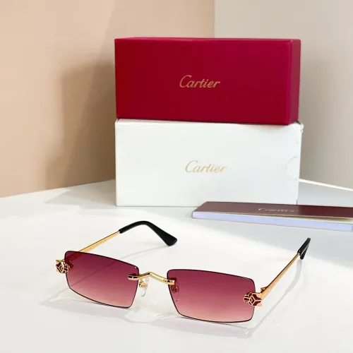 Wholesale Cartier AAA Quality Sunglassess #1415339 $60.00 USD, Wholesale Quality Replica Cartier AAA Quality Sunglassess