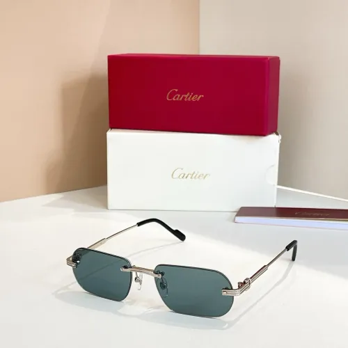 Wholesale Cartier AAA Quality Sunglassess #1415346 $60.00 USD, Wholesale Quality Replica Cartier AAA Quality Sunglassess