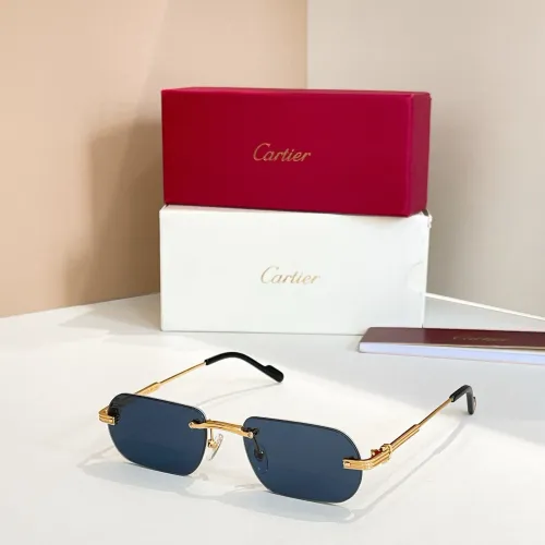 Wholesale Cartier AAA Quality Sunglassess #1415347 $60.00 USD, Wholesale Quality Replica Cartier AAA Quality Sunglassess