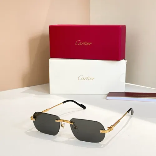 Wholesale Cartier AAA Quality Sunglassess #1415348 $60.00 USD, Wholesale Quality Replica Cartier AAA Quality Sunglassess