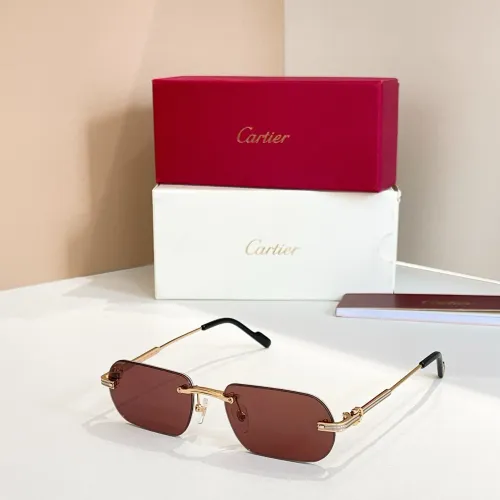 Wholesale Cartier AAA Quality Sunglassess #1415349 $60.00 USD, Wholesale Quality Replica Cartier AAA Quality Sunglassess