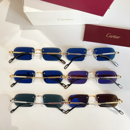Replica Cartier AAA Quality Sunglassess #1415349 $60.00 USD for Wholesale