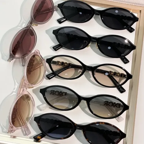 Replica Christian Dior AAA Quality Sunglasses #1415423 $60.00 USD for Wholesale
