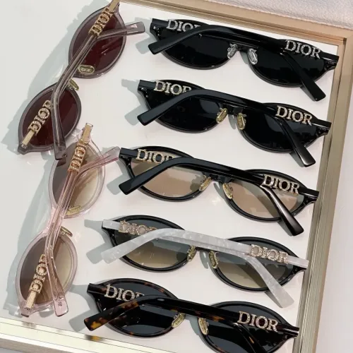 Replica Christian Dior AAA Quality Sunglasses #1415428 $60.00 USD for Wholesale