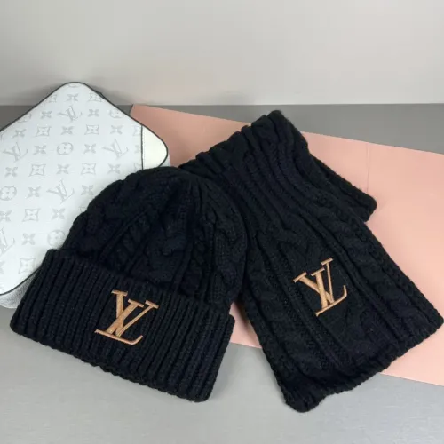 Replica Louis Vuitton LV Hat and Scarf Set #1415429 $42.00 USD for Wholesale