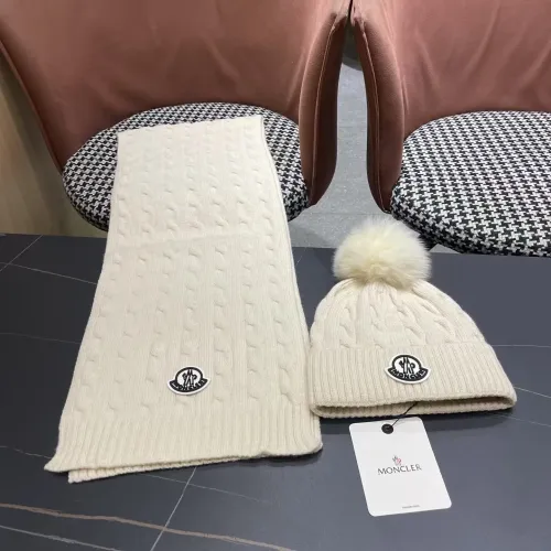Wholesale Moncler Hat and Scarf Set #1415471 $60.00 USD, Wholesale Quality Replica Moncler Hat and Scarf and Glove Set