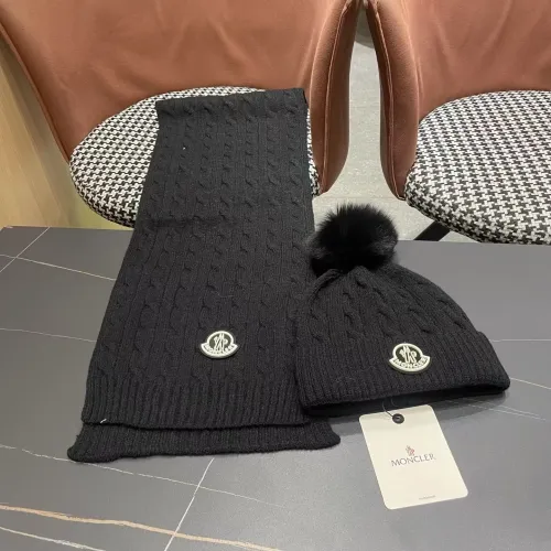 Wholesale Moncler Hat and Scarf Set #1415474 $60.00 USD, Wholesale Quality Replica Moncler Hat and Scarf and Glove Set