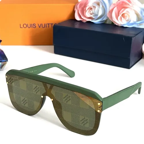 Wholesale Louis Vuitton AAA Quality Sunglasses #1415521 $68.00 USD, Wholesale Quality Replica Louis Vuitton AAA Quality Sunglasses