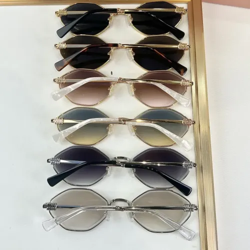 Replica MIU MIU AAA Quality Sunglasses #1415598 $60.00 USD for Wholesale