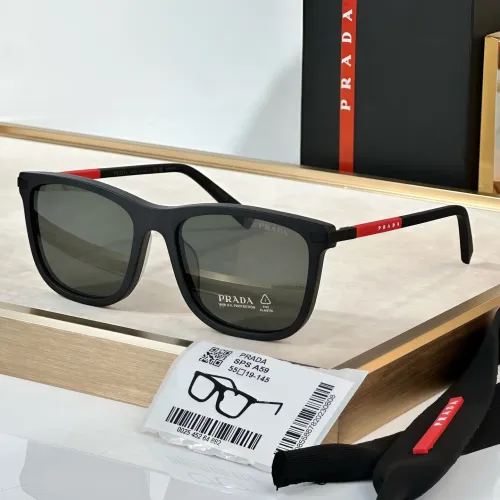 Wholesale Prada AAA Quality Sunglasses #1415602 $72.00 USD, Wholesale Quality Replica Prada AAA Quality Sunglasses