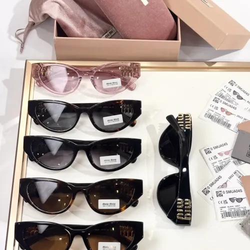 Replica MIU MIU AAA Quality Sunglasses #1415643 $64.00 USD for Wholesale