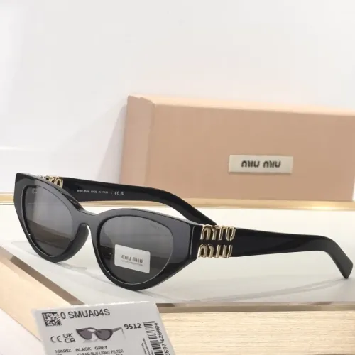 Wholesale MIU MIU AAA Quality Sunglasses #1415645 $64.00 USD, Wholesale Quality Replica MIU MIU AAA Sunglasses