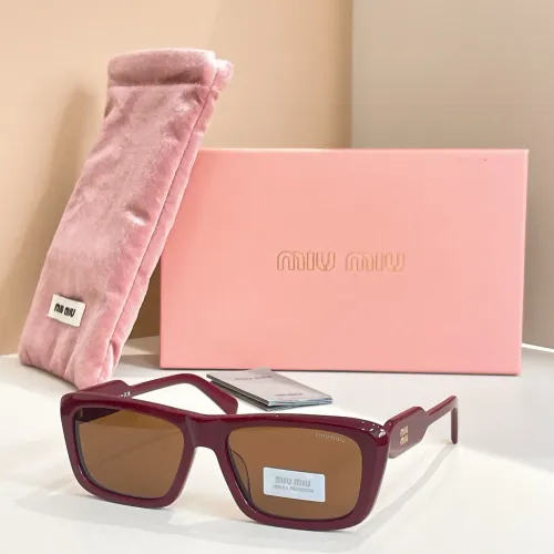 Wholesale MIU MIU AAA Quality Sunglasses #1415650 $64.00 USD, Wholesale Quality Replica MIU MIU AAA Sunglasses