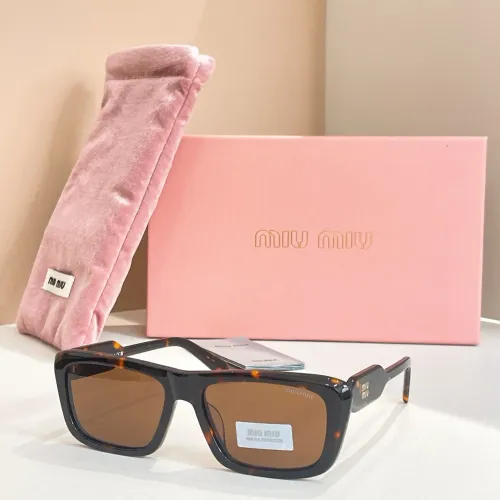 Wholesale MIU MIU AAA Quality Sunglasses #1415651 $64.00 USD, Wholesale Quality Replica MIU MIU AAA Sunglasses