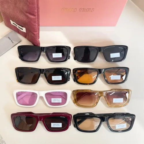 Replica MIU MIU AAA Quality Sunglasses #1415651 $64.00 USD for Wholesale