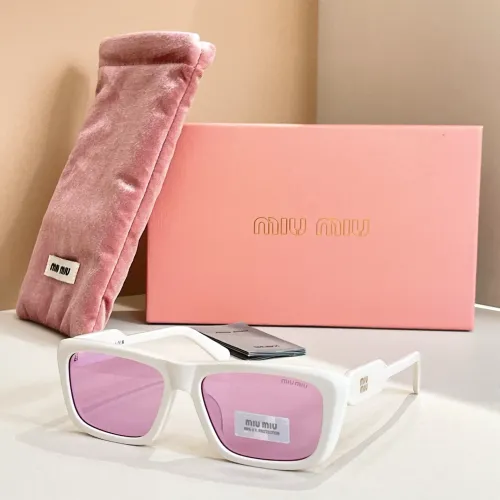 Wholesale MIU MIU AAA Quality Sunglasses #1415655 $64.00 USD, Wholesale Quality Replica MIU MIU AAA Sunglasses
