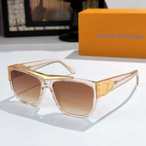 Wholesale Louis Vuitton AAA Quality Sunglasses #1415659 $64.00 USD, Wholesale Quality Replica Louis Vuitton AAA Quality Sunglasses