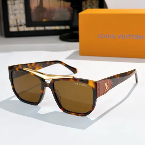Wholesale Louis Vuitton AAA Quality Sunglasses #1415660 $64.00 USD, Wholesale Quality Replica Louis Vuitton AAA Quality Sunglasses
