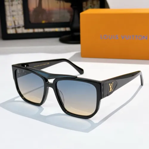 Wholesale Louis Vuitton AAA Quality Sunglasses #1415661 $64.00 USD, Wholesale Quality Replica Louis Vuitton AAA Quality Sunglasses