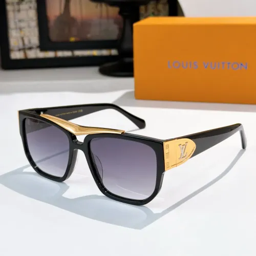 Wholesale Louis Vuitton AAA Quality Sunglasses #1415664 $64.00 USD, Wholesale Quality Replica Louis Vuitton AAA Quality Sunglasses