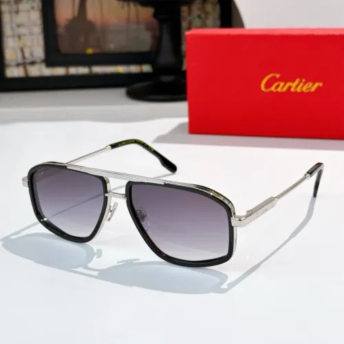 Wholesale Cartier AAA Quality Sunglassess #1415730 $64.00 USD, Wholesale Quality Replica Cartier AAA Quality Sunglassess