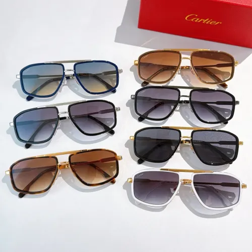 Replica Cartier AAA Quality Sunglassess #1415730 $64.00 USD for Wholesale