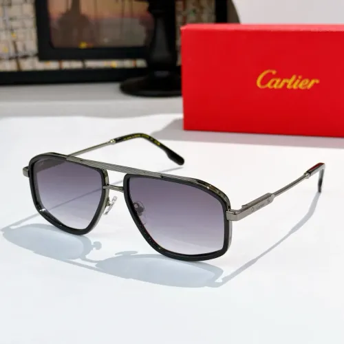 Wholesale Cartier AAA Quality Sunglassess #1415731 $64.00 USD, Wholesale Quality Replica Cartier AAA Quality Sunglassess