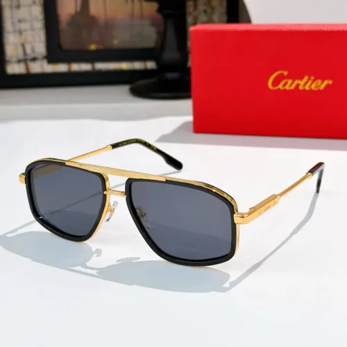 Wholesale Cartier AAA Quality Sunglassess #1415732 $64.00 USD, Wholesale Quality Replica Cartier AAA Quality Sunglassess