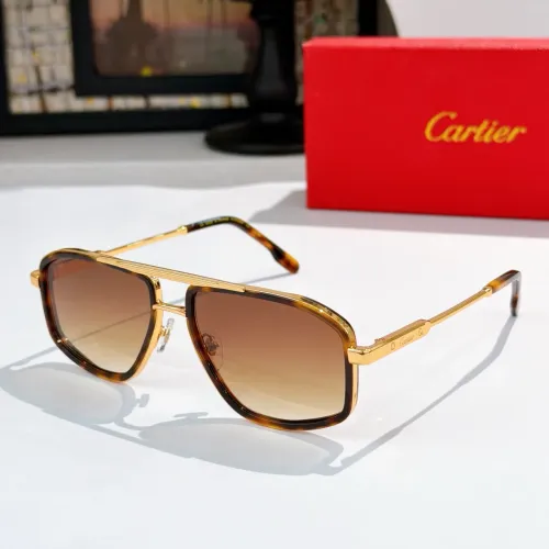 Wholesale Cartier AAA Quality Sunglassess #1415733 $64.00 USD, Wholesale Quality Replica Cartier AAA Quality Sunglassess