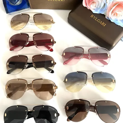Replica Bvlgari AAA Quality Sunglasses #1415760 $60.00 USD for Wholesale