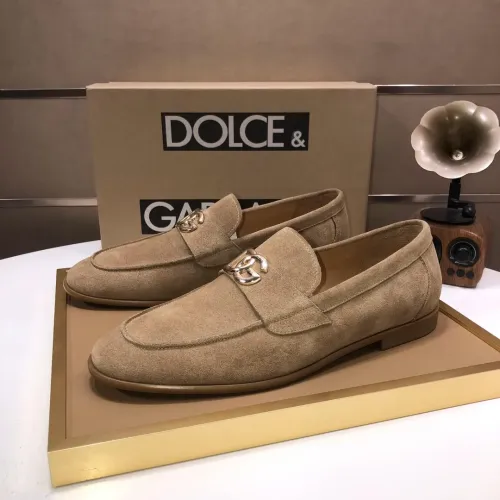 Wholesale Dolce &amp; Gabbana D&amp;G Leather Shoes For Men #1415791 $98.00 USD, Wholesale Quality Replica Dolce &amp; Gabbana D&amp;G Leather Shoes