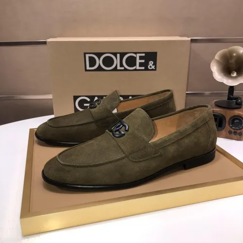 Wholesale Dolce &amp; Gabbana D&amp;G Leather Shoes For Men #1415792 $98.00 USD, Wholesale Quality Replica Dolce &amp; Gabbana D&amp;G Leather Shoes