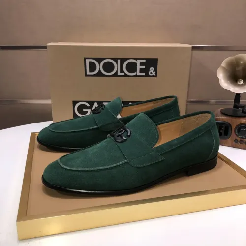 Wholesale Dolce &amp; Gabbana D&amp;G Leather Shoes For Men #1415793 $98.00 USD, Wholesale Quality Replica Dolce &amp; Gabbana D&amp;G Leather Shoes