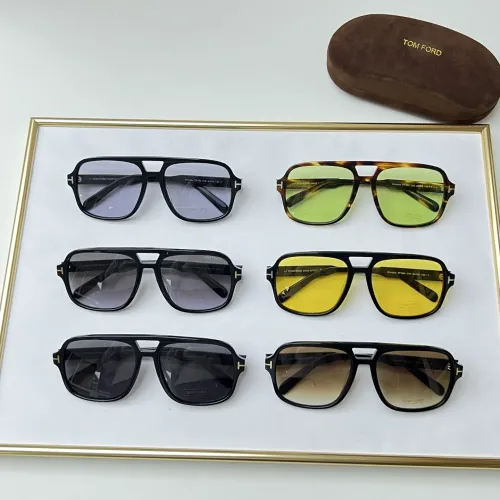Replica Tom Ford AAA Quality Sunglasses #1415927 $60.00 USD for Wholesale