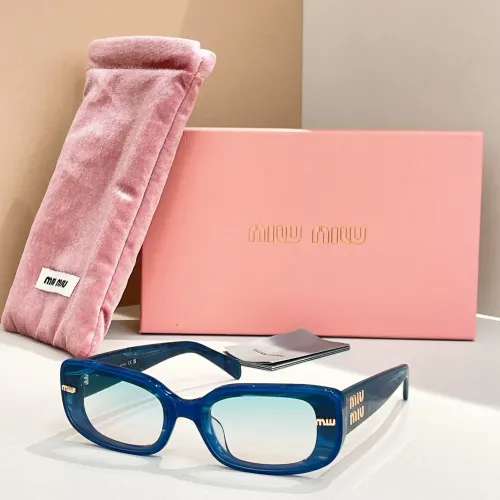 Wholesale MIU MIU AAA Quality Sunglasses #1415937 $60.00 USD, Wholesale Quality Replica MIU MIU AAA Sunglasses