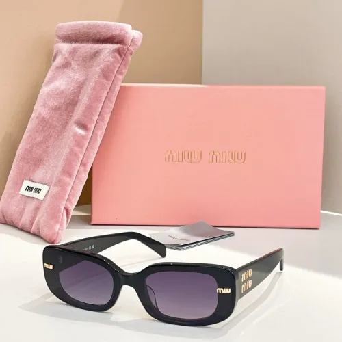Wholesale MIU MIU AAA Quality Sunglasses #1415938 $60.00 USD, Wholesale Quality Replica MIU MIU AAA Sunglasses