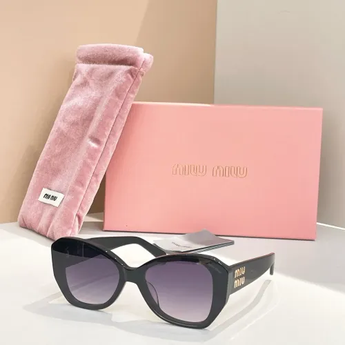 Wholesale MIU MIU AAA Quality Sunglasses #1415944 $60.00 USD, Wholesale Quality Replica MIU MIU AAA Sunglasses