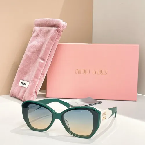 Wholesale MIU MIU AAA Quality Sunglasses #1415946 $60.00 USD, Wholesale Quality Replica MIU MIU AAA Sunglasses
