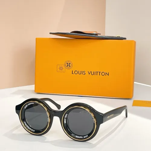 Wholesale Louis Vuitton AAA Quality Sunglasses #1415952 $68.00 USD, Wholesale Quality Replica Louis Vuitton AAA Quality Sunglasses