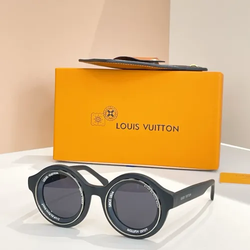 Wholesale Louis Vuitton AAA Quality Sunglasses #1415953 $68.00 USD, Wholesale Quality Replica Louis Vuitton AAA Quality Sunglasses
