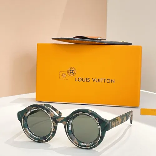 Wholesale Louis Vuitton AAA Quality Sunglasses #1415958 $68.00 USD, Wholesale Quality Replica Louis Vuitton AAA Quality Sunglasses
