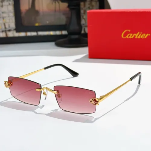 Wholesale Cartier AAA Quality Sunglassess #1415980 $60.00 USD, Wholesale Quality Replica Cartier AAA Quality Sunglassess