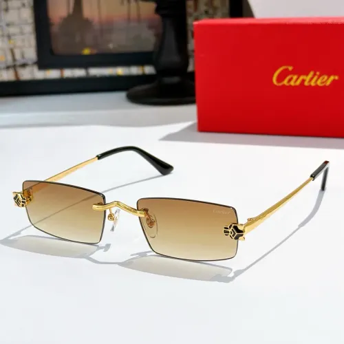 Wholesale Cartier AAA Quality Sunglassess #1415982 $60.00 USD, Wholesale Quality Replica Cartier AAA Quality Sunglassess