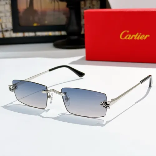 Wholesale Cartier AAA Quality Sunglassess #1415985 $60.00 USD, Wholesale Quality Replica Cartier AAA Quality Sunglassess