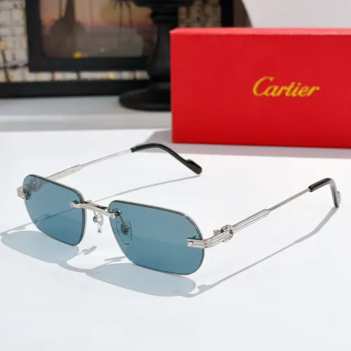 Wholesale Cartier AAA Quality Sunglassess #1415988 $60.00 USD, Wholesale Quality Replica Cartier AAA Quality Sunglassess