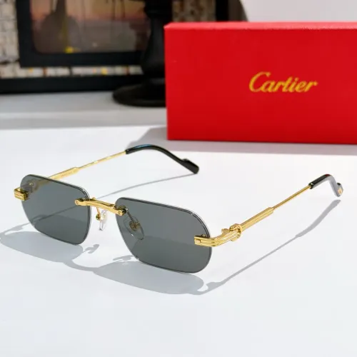 Wholesale Cartier AAA Quality Sunglassess #1415990 $60.00 USD, Wholesale Quality Replica Cartier AAA Quality Sunglassess